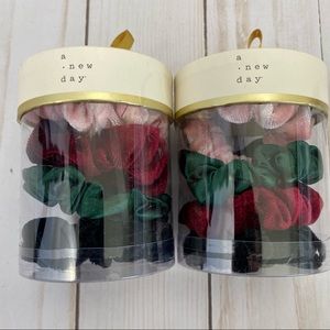 4/$20 A New Day 8 Multicolor Mini Hair Scrunchies